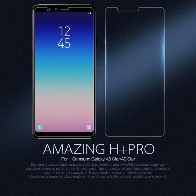 Productafbeelding Nillkin H+ PRO beschermend glas (1 Stuk, Samsung Galaxy A8, Samsung Galaxy A9)