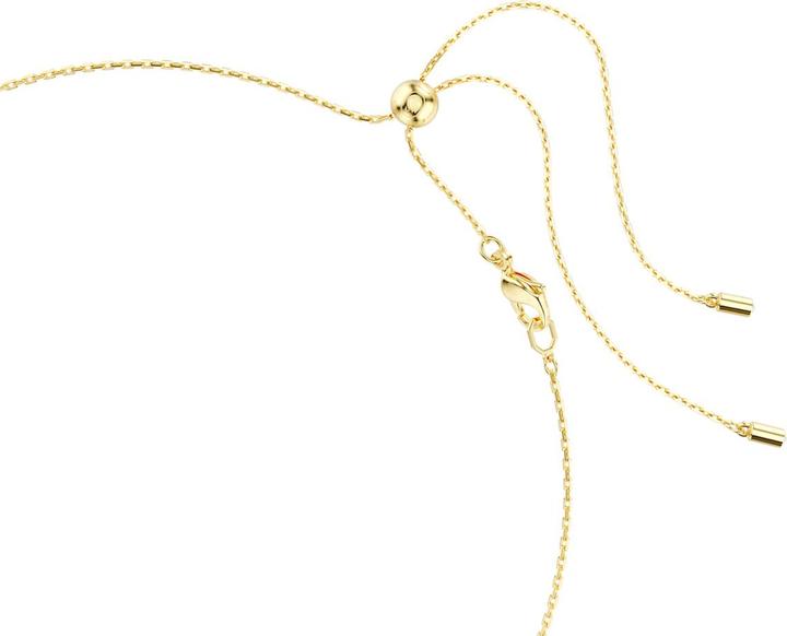 Produktbild Swarovski Imber Halskette Verschiedene Schliffe Weiss Gold (Swarovski Metall)