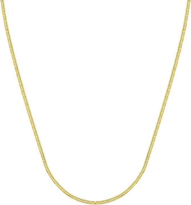 Produktbild Candy Schlangenkette 0.8 mm, 925 Sterling Silber, vergoldet (925er Sterlingsilber, 925 Sterling Silber, 18k vergoldet)