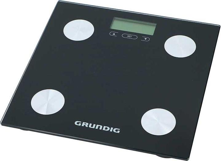 Image du produit Grundig elektroniczna waga łazienkowa, analiza masy ciała, BMI, do 180 kg (180 kg)