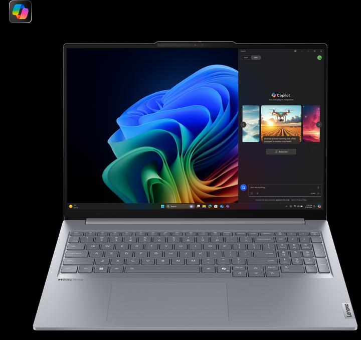 Image du produit Lenovo ThinkBook 16 Gen 7 (16", Snapdragon X Plus X1P-42-100, 16 Go, 512 Go, DE)