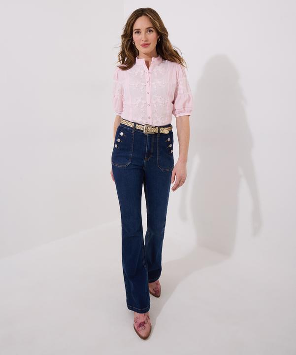 Produktbild Joe Browns Frilly Neck Broderie Embroidered Blouse (14)