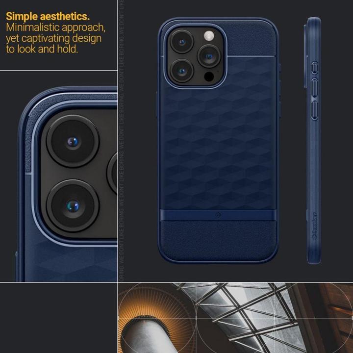 Produktbild Caseology Parallax Mag Magsafe Iphone 15 Pro Midnight Blue (Apple iPhone 15 Pro)