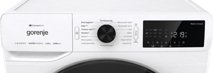 Actual product image Gorenje Fully automatic washing machine - W1GPNEI84A1DTS - (8 kg, Left)
