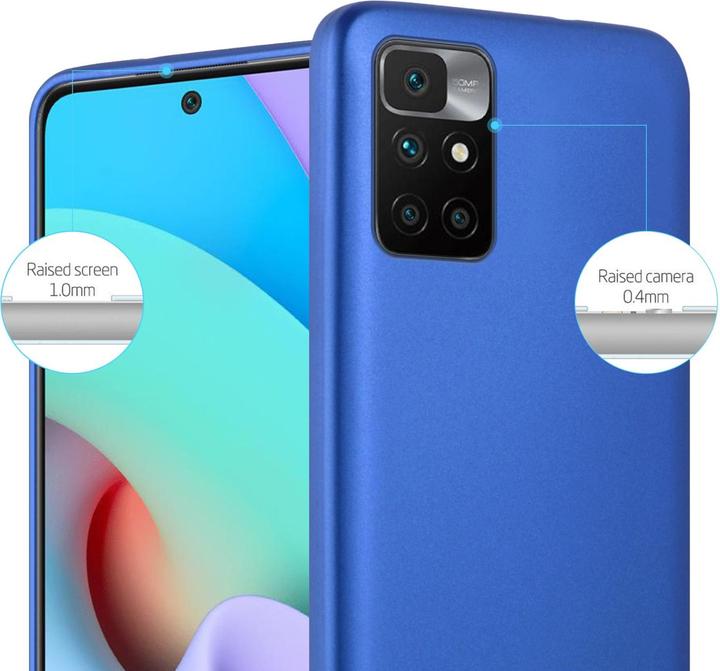 Actual product image Cadorabo TPU Matt Metallic Sleeve (Xiaomi Redmi 10)