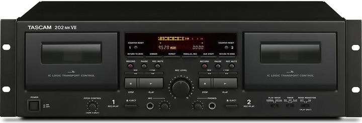 Actual product image Tascam Player 202MKVII, Product type: Player, Recorder (Cassette recorder)