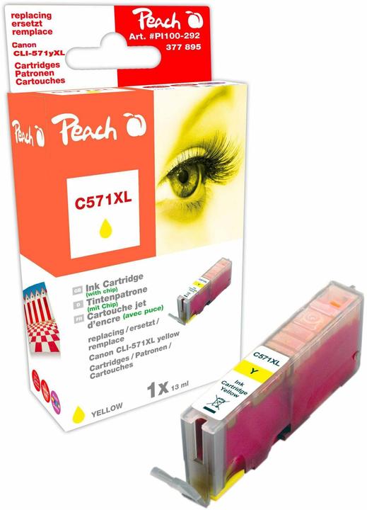 Actual product image Peach CLI-571y XL (Y)
