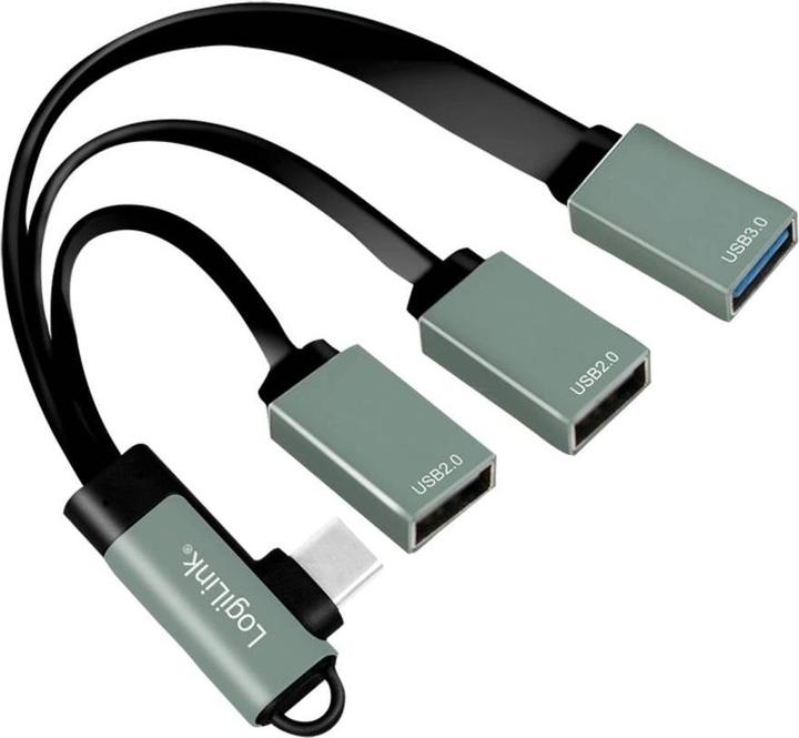 LogiLink USB-C-Hub (USB-C, 3 Ports)