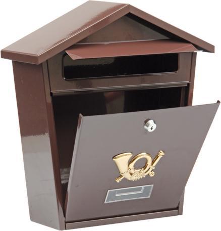Actual product image Toya VOREL Mailbox 380 x 320 x 105mm GRAPHITE 78581