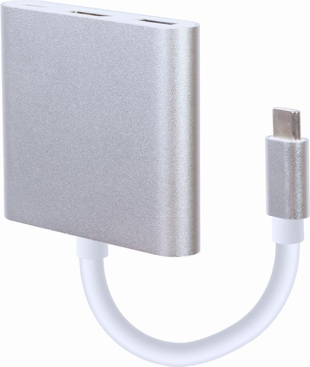 Immagine prodotto Gembird A-CM-HDMIF-02-SV (USB-C, 3 Porti)
