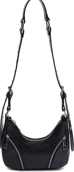 Produktbild Núnoo Nunoo Palma w.Zipper Neuseeland schwarzer Damen Umhängetasche - Schwarz - Einheitsgrösse
