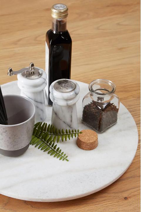 Actual product image Fifty five south White marble