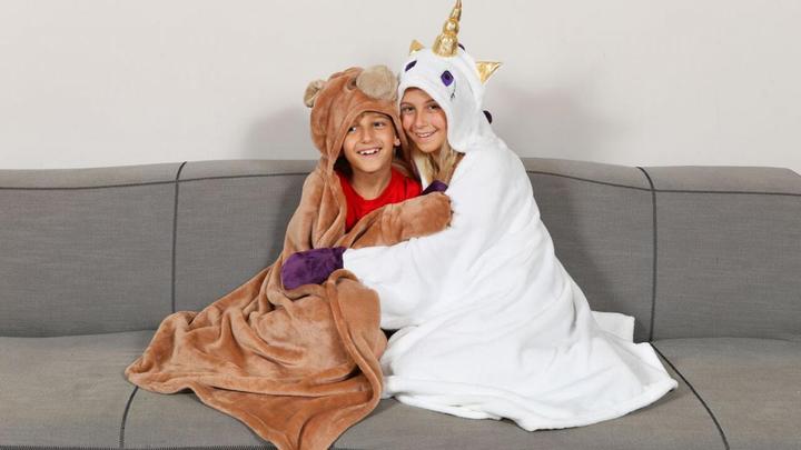 Produktbild Kanguru Kuscheldecke Einhorn (100 x 130 cm)