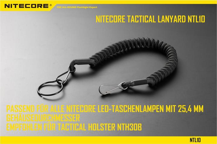 Actual product image Nitecore Tactical Lanyard NTL10