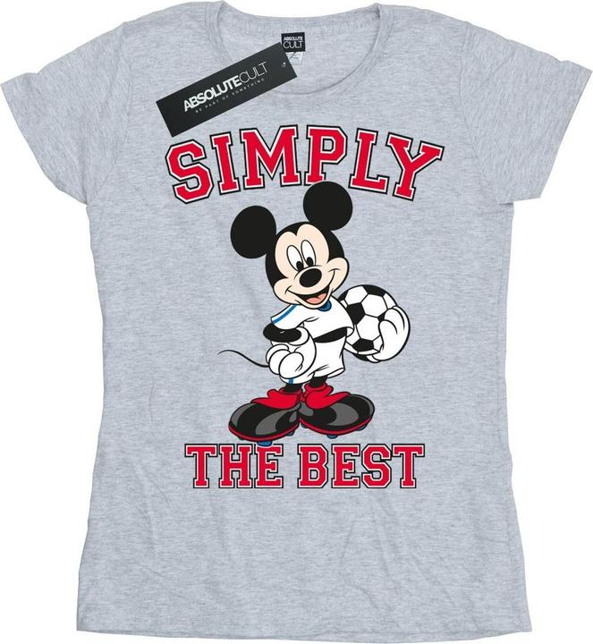 Immagine prodotto Disney Mickey Mouse Simply The Best Maglietta Donna (S)