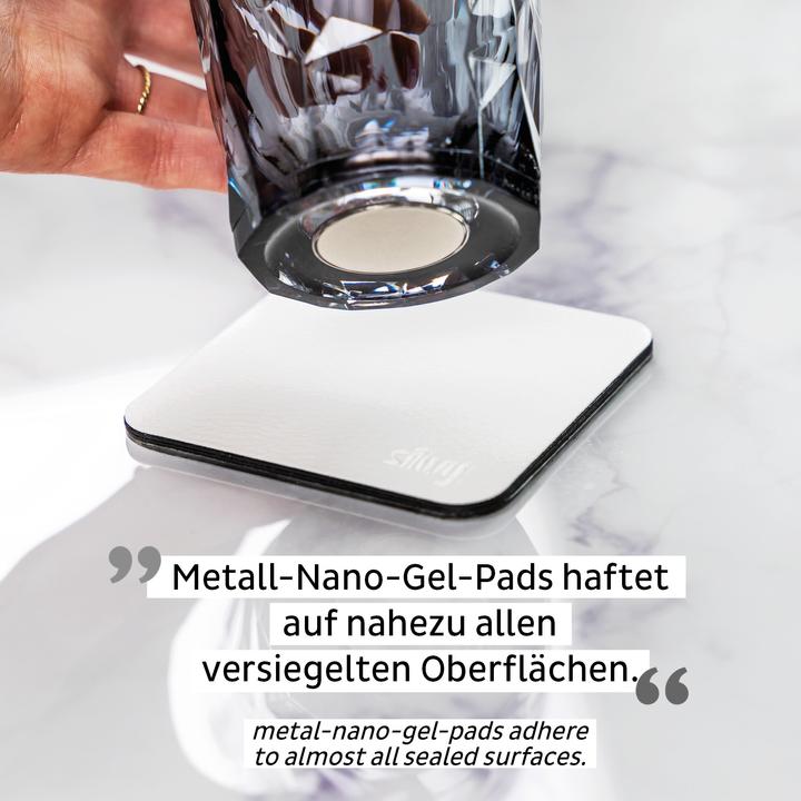 Produktbild Silwy Untersatz Metall Nano Gel für Magnetgläser