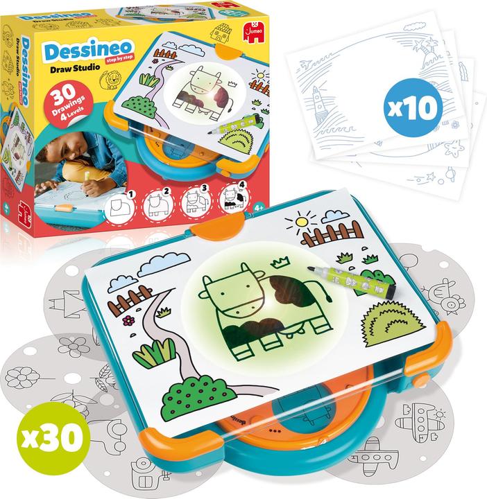 Image du produit Jumbo Dessineo Atelier de dessin (Multilingue)