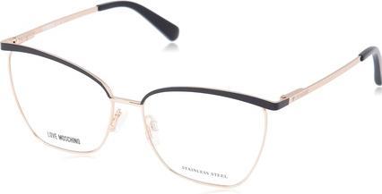 Moschino Love Sonnenbrille 53 2m2/16 Schwarz Gold