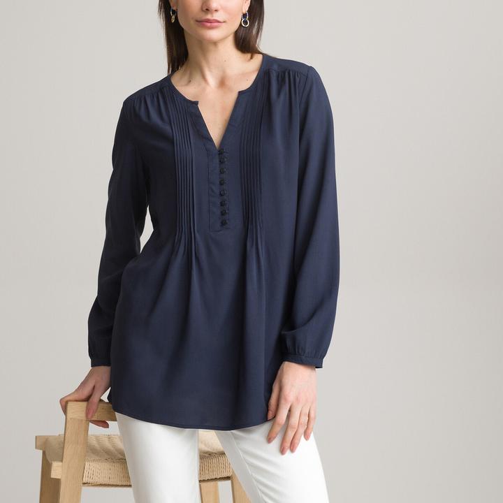 Produktbild Anne Weyburn Langärmelige Tunika aus Voile (48)