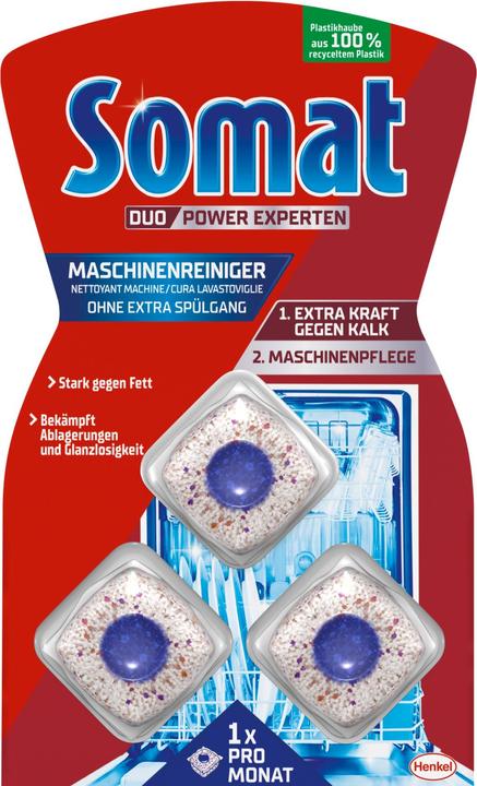 Somat Duo machine cleaner (Tabs, 3 x)