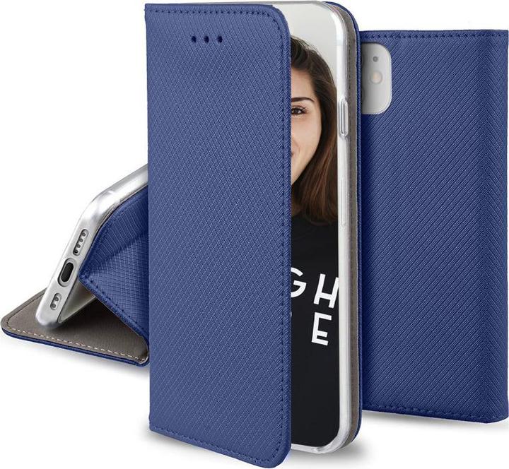 Image du produit OEM Etui Smart Magnet pour Xiaomi Redmi Note 9s / 9 Pro / 9 Pro Max bleu marine (Xiaomi Redmi Note 9S)