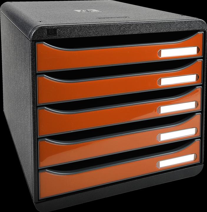 Schwarz/Orange