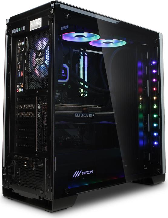 Produktbild Mifcom Spectrum RTX2080S Core i7 (Intel Core i7-9700K, 32 GB, 500 GB, GeForce RTX 2080 Super)