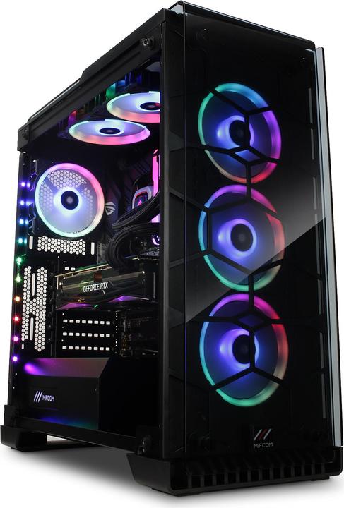 Produktbild Mifcom Spectrum RTX2080S Core i7 (Intel Core i7-9700K, 32 GB, 500 GB, GeForce RTX 2080 Super)