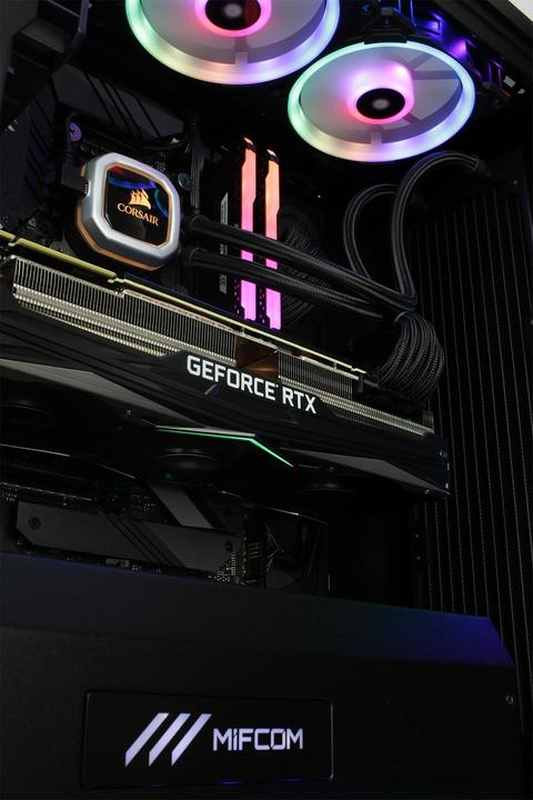 Produktbild Mifcom Spectrum RTX2080S Core i7 (Intel Core i7-9700K, 32 GB, 500 GB, GeForce RTX 2080 Super)