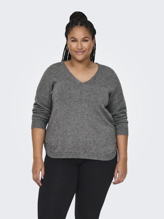 Immagine prodotto Only Maglia curvy con scollo a V Maglia a maglia Maglia a maglia (S)