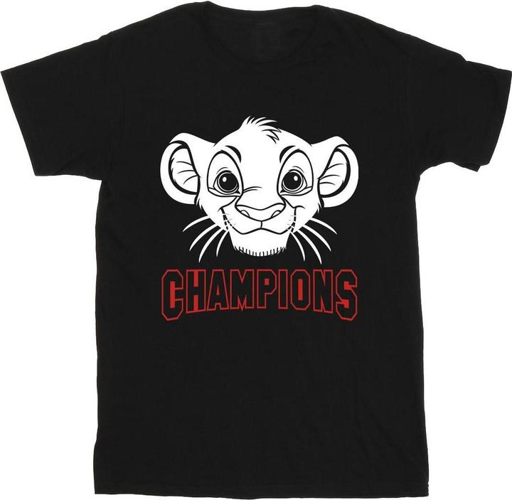 Immagine prodotto Disney The Lion King Simba Face Champion Maglietta Ragazzi (152, 158)