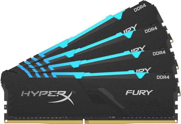 Image du produit HyperX Fury RGB (4 x 8GB, 3200 MHz, RAM DDR4, DIMM)