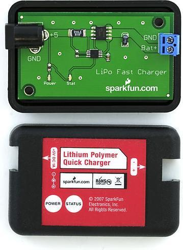 Produktbild SparkFun LiPoly Fast Charger 5V Input (Stromkomponente)