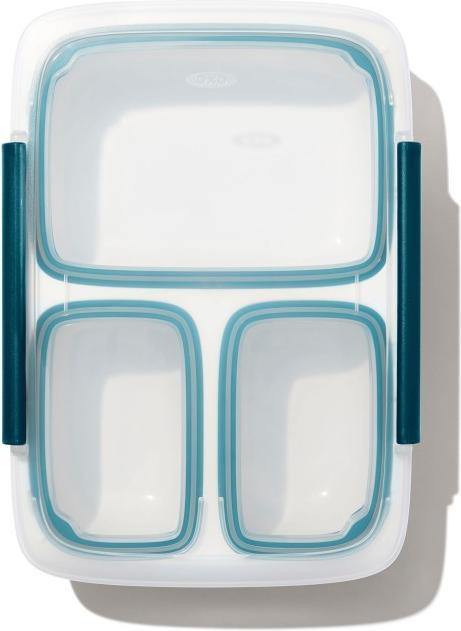 Actual product image OXO Good Grips Prep & Go container with separations 0.8L (0.80 l)