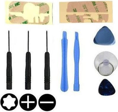 Produktbild Hermex Werkzeug Set iPhone 5, 5S, 6, 5C, 6 Plus, 4, 4S, 3G, 3GS, iPad, PSP und iPhone SE (Werkzeug, 4, 5S, iPhone 5, iPad)