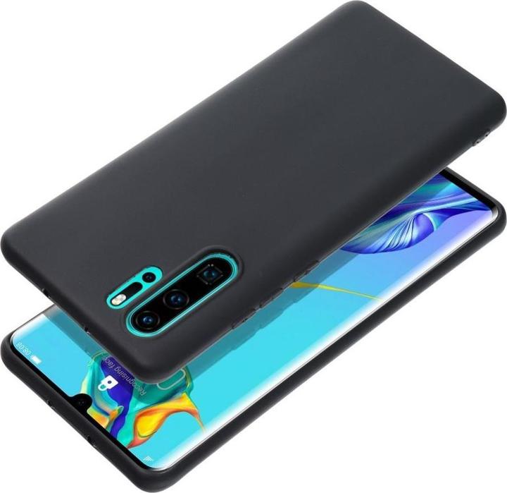 Actual product image OEM Back panel cover MATT case for HUAWEI P30 Pro black (Huawei P30 Pro)