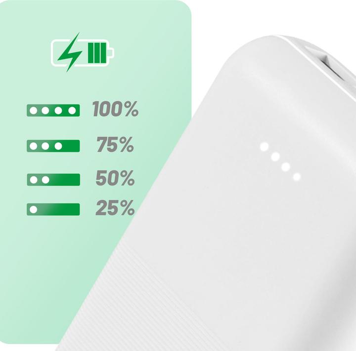 Produktbild 4smarts Powerbank VoltHub Go2 10000 mAh (10000 mAh, 10.50 W, 37 Wh)