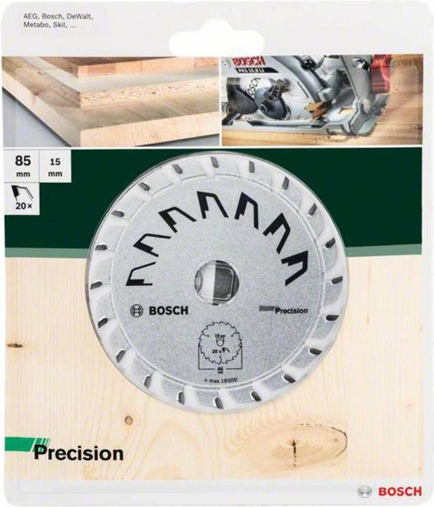 Immagine prodotto Bosch Zubehör Lama in carburo per sega circolare 85 x