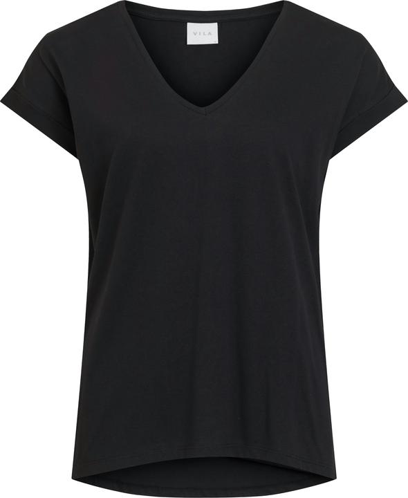 Vila Basic-V-Ausschnitt T-Shirt