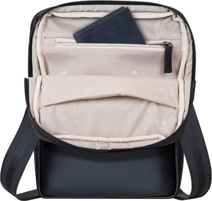 Actual product image Rivacase Canvas shoulder bag for tablet, melange (11", Universal)