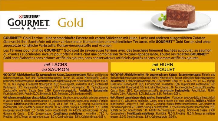 Produktbild Gourmet Terrine (Adult, 4 Stk., 340 g)