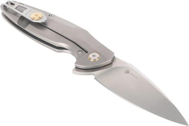 Actual product image Ruike M105-TZ, Titanium folding knife (9.40 cm)