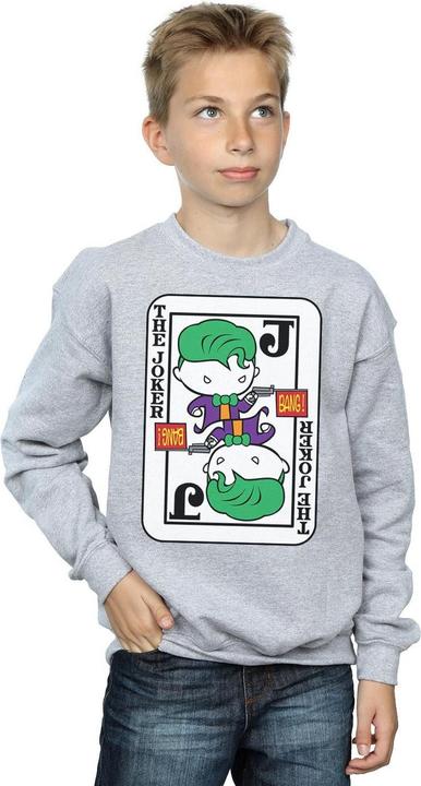 Produktbild Chibi Joker Playing Card Sweatshirt Jungen (152, 158)