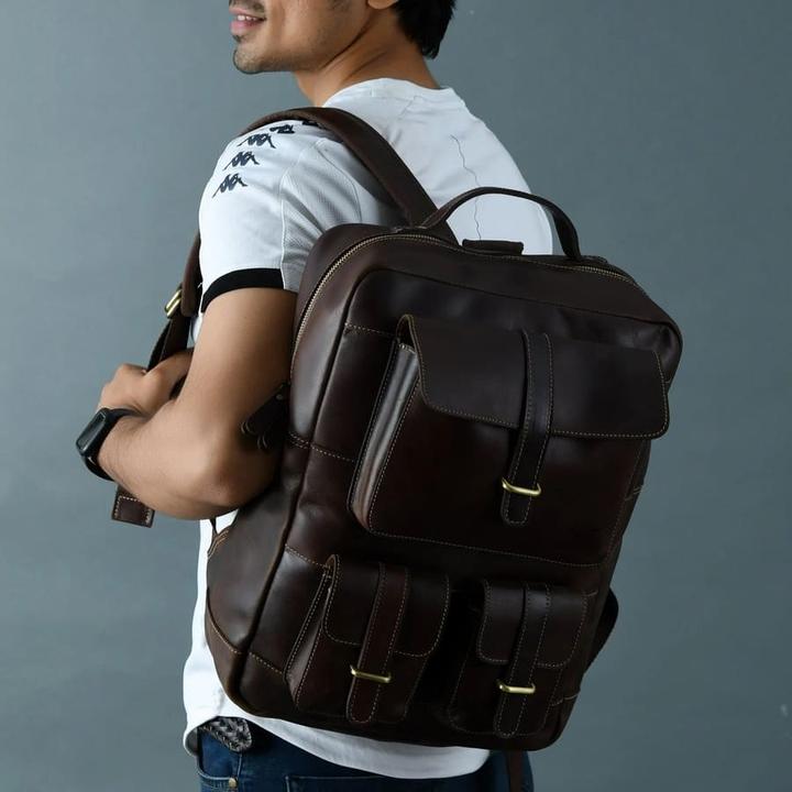 Image du produit Only-Bags.Store Sac à dos en cuir classique