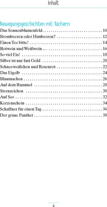 Produktbild Geschichten zum Bewegen (Deutsch, Natali Mallek, Annika Schneider, 2018)