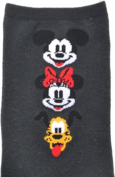 Actual product image Disney Mickey, Minnie, Pluto Socken Triple Face Grau 36-39 (36 - 39)
