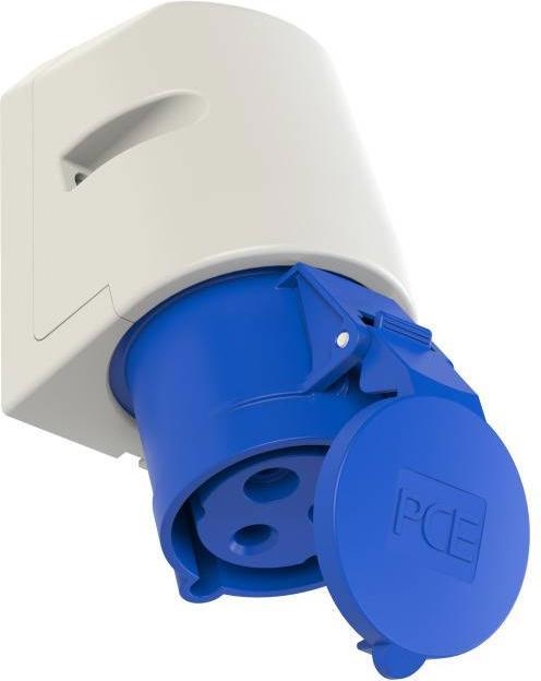 Produktbild PCE 123-6 Wandsteckdose 32A 3p 6h IP44