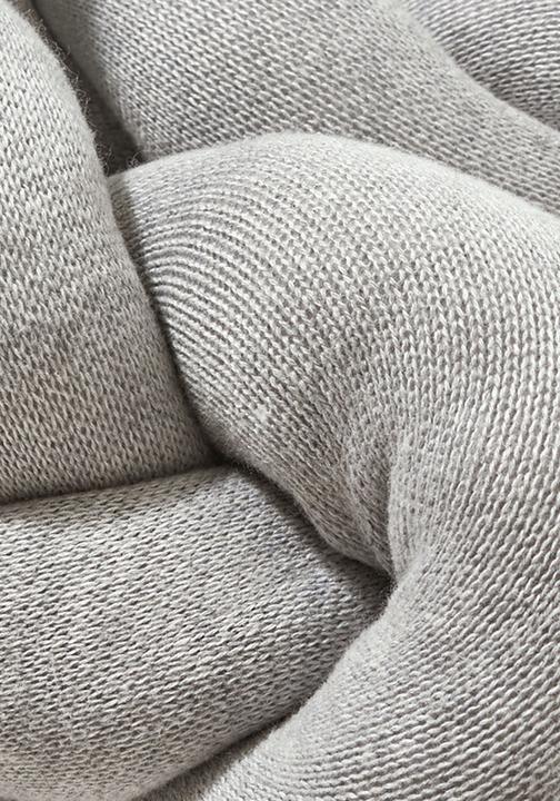 Immagine prodotto nordic coast company Letto Serpente intrecciato lavorato a maglia Grigio XL