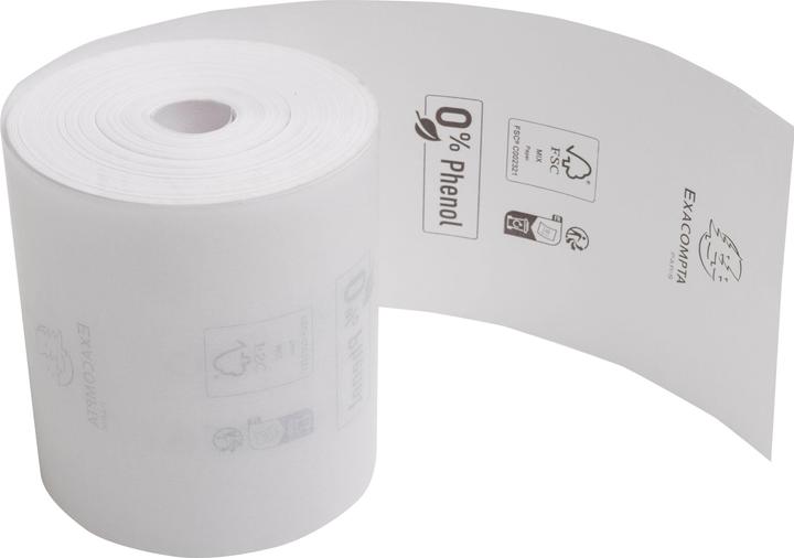 Actual product image Exacompta Thermal roll plastic free