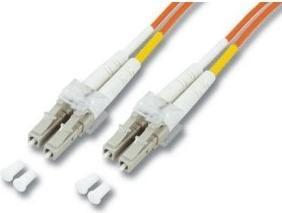 Actual product image M-Cab 3M FO Jumper OM3 - LC/LC (CAT8.2, 3 m)